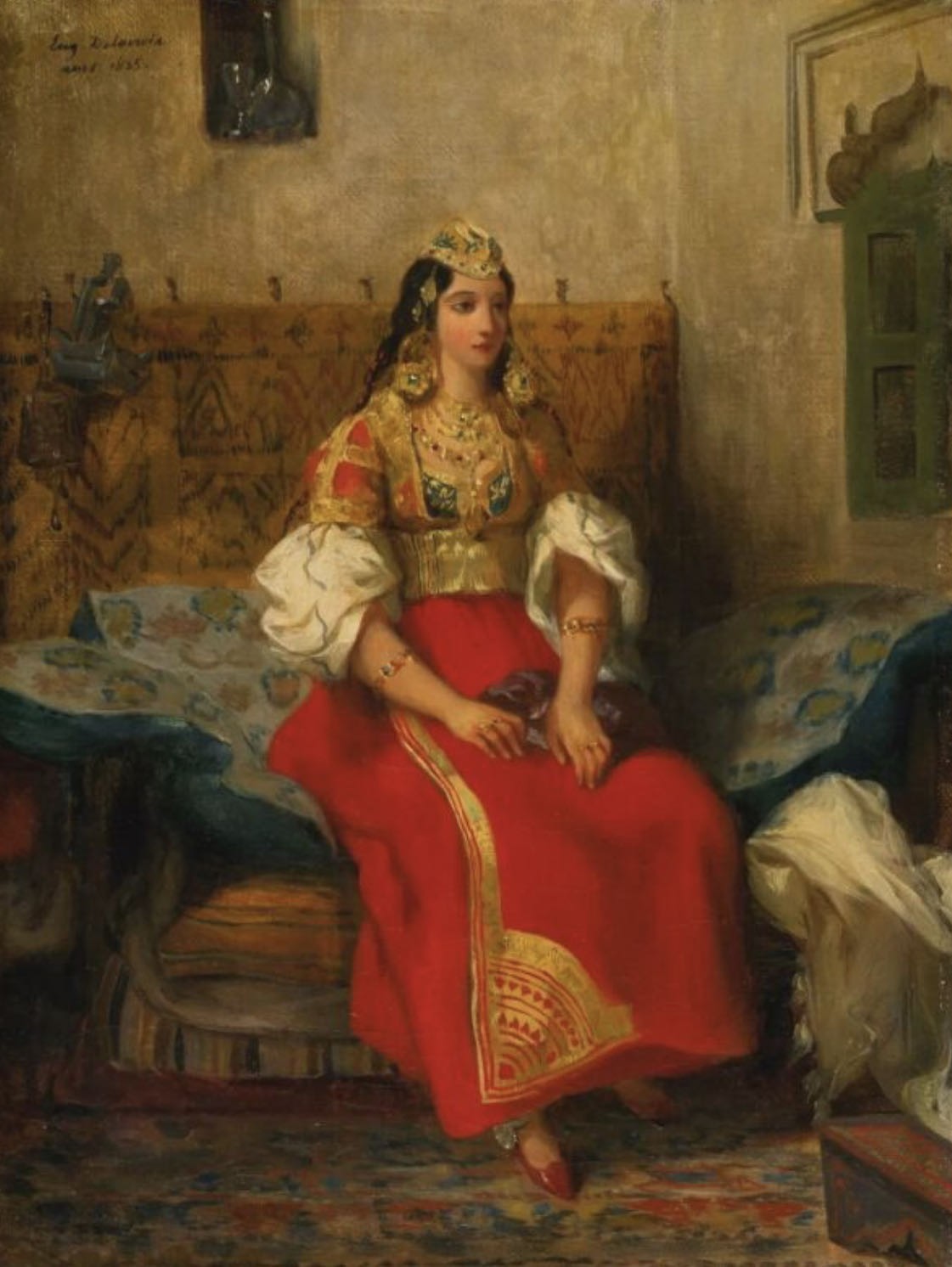 法国画家欧仁·德拉克罗瓦的作品