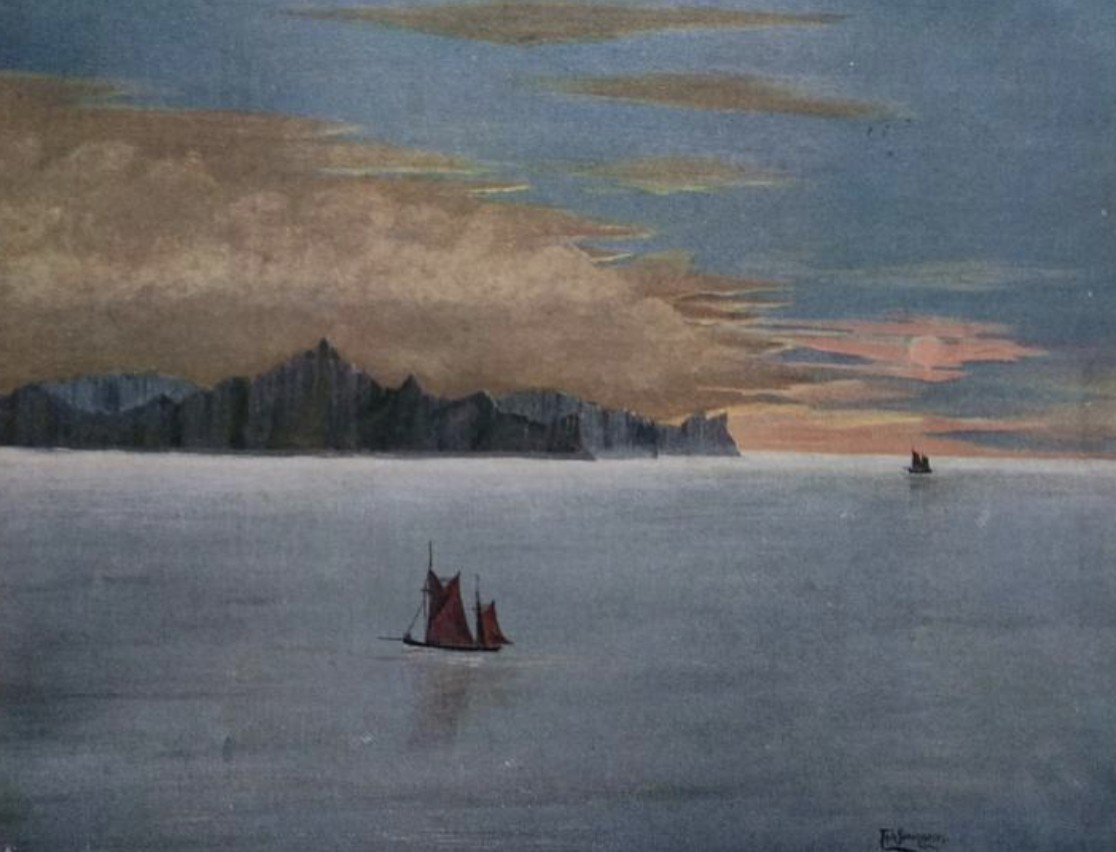 冰岛画家基亚瓦尔的作品