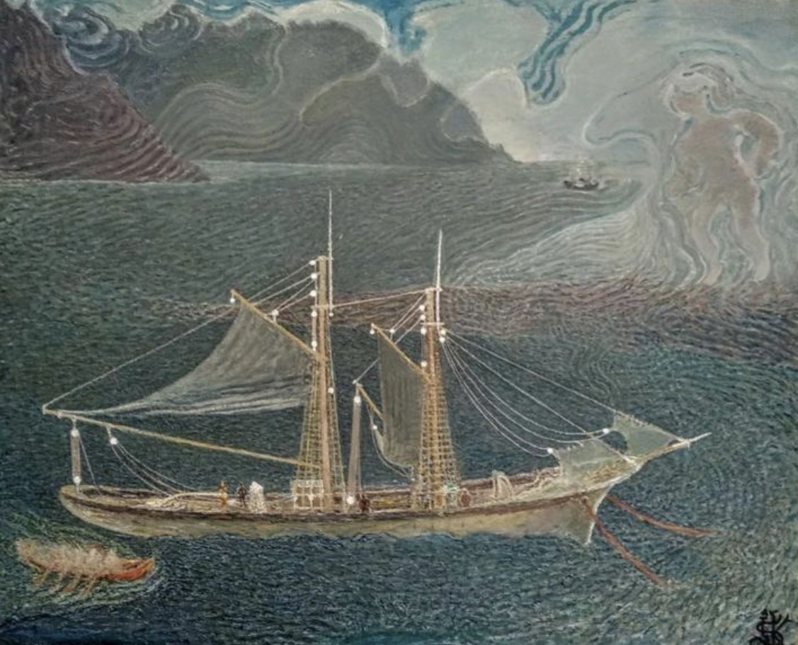 冰岛画家基亚瓦尔的作品