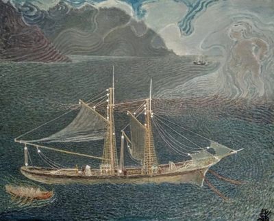 冰岛画家基亚瓦尔的作品