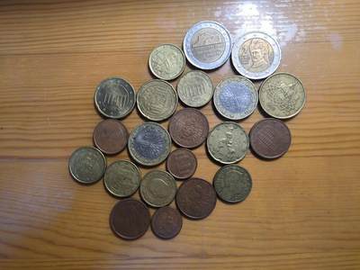 出各国欧元硬币