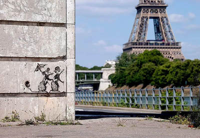 艺术分享 | 英国涂鸦艺术家Banksy