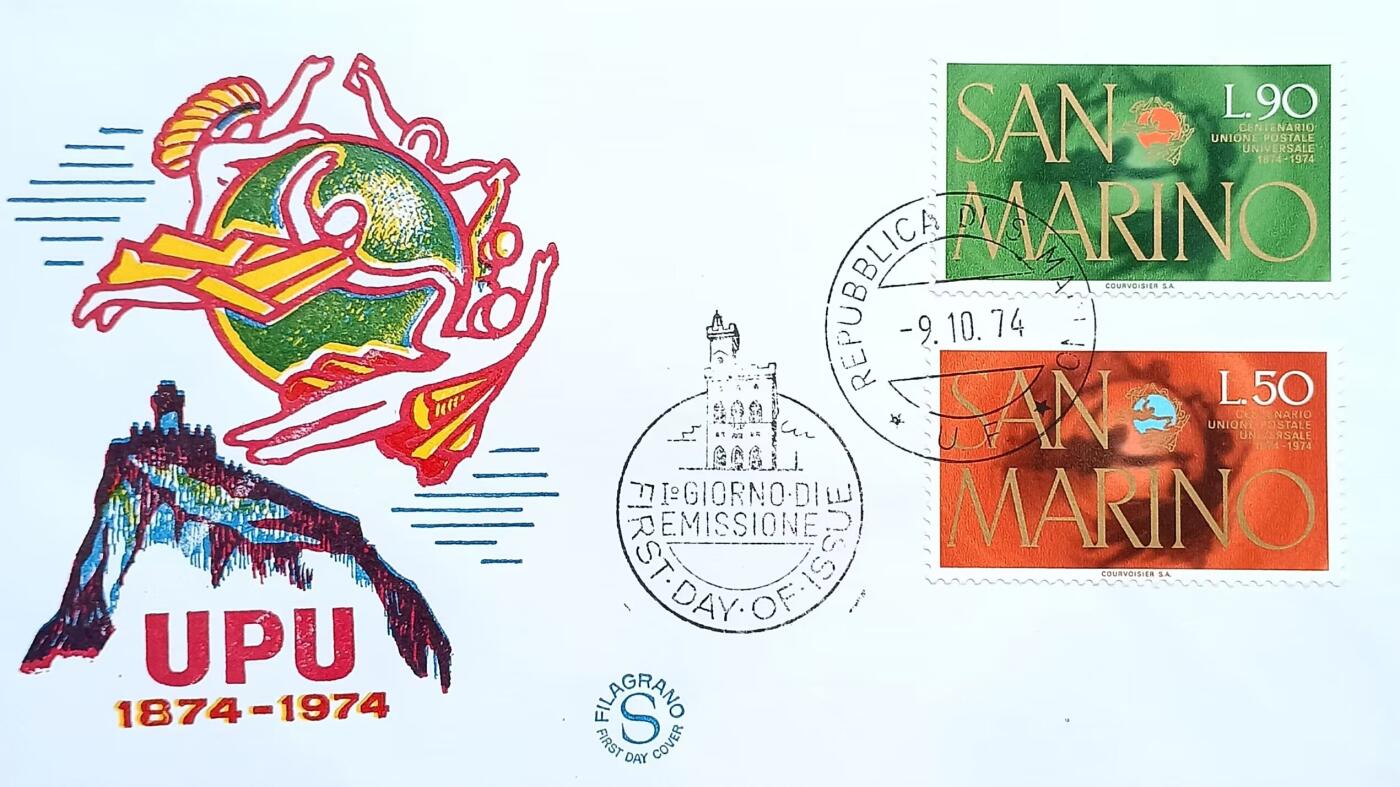 聖馬力諾 U.P.U 萬郵政聯盟 