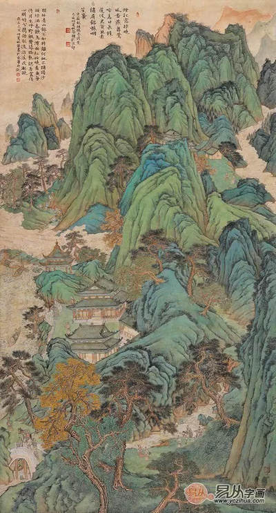 当代名家名作：张林荣山水画 典雅魅力十足