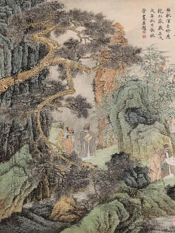当代名家名作：张林荣山水画 典雅魅力十足