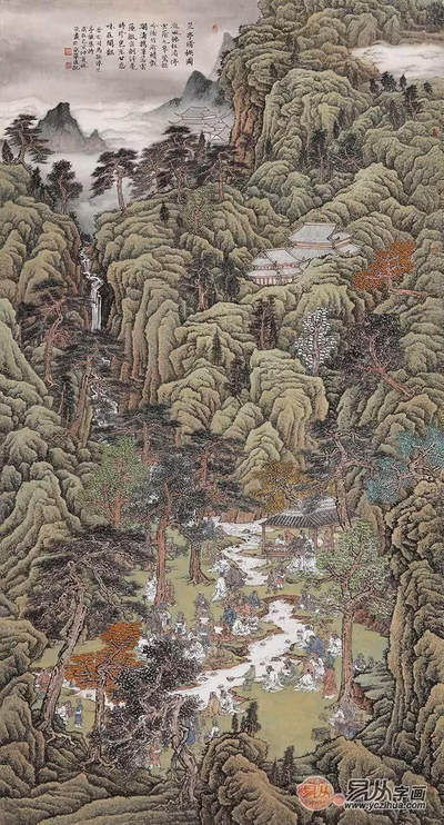 当代名家名作：张林荣山水画 典雅魅力十足