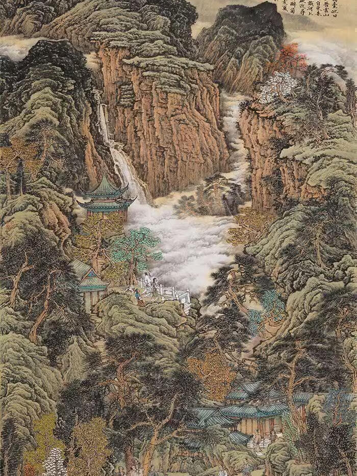 当代名家名作：张林荣山水画 典雅魅力十足