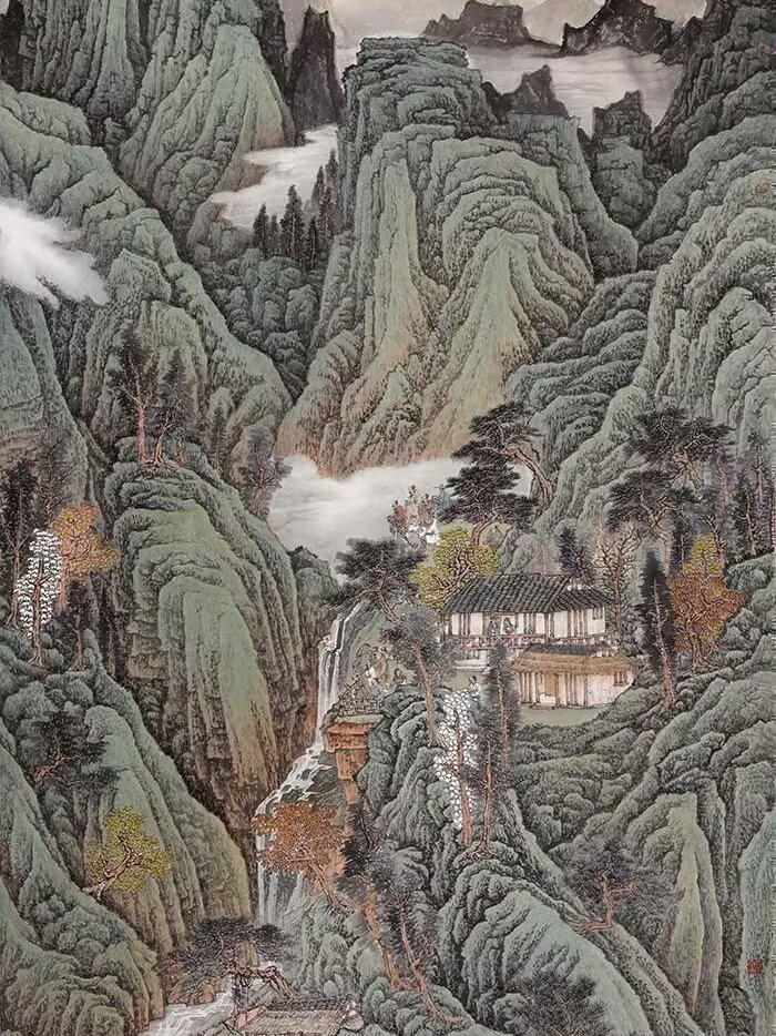 当代名家名作：张林荣山水画 典雅魅力十足