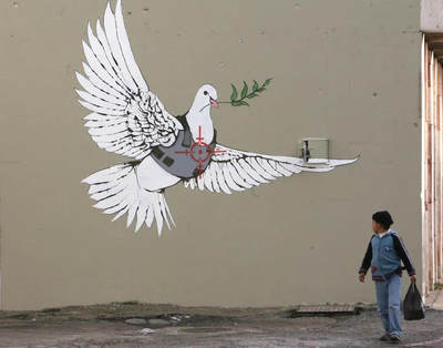 艺术分享 | 英国涂鸦艺术家Banksy