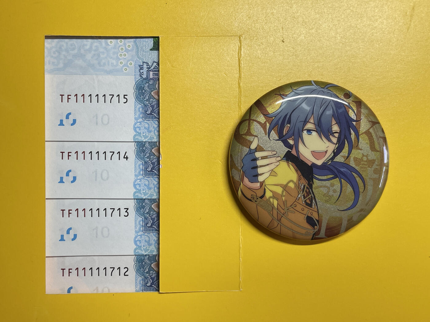 1910 TB冠11111813、11111814【一生一世】爱情号、老虎号、击鼓传花号