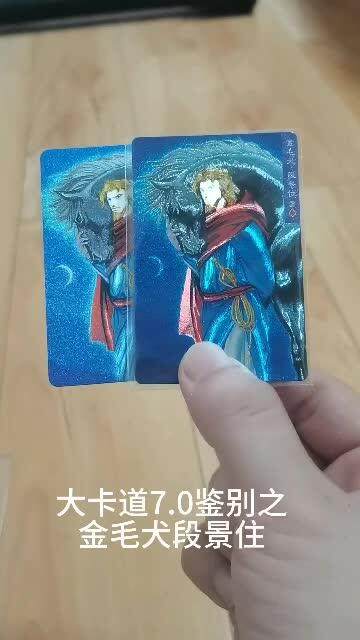 小浣熊水浒卡鉴别之金毛犬段景住