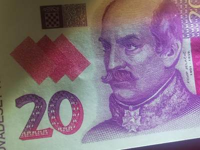 克罗地亚三对单面印样