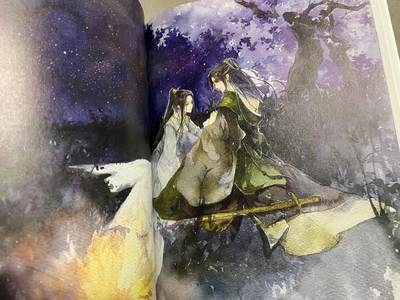 【骨鸟】何何舞老师签绘书～