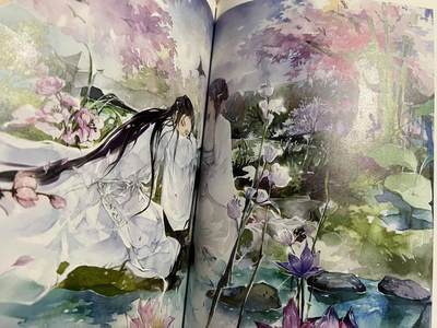 【骨鸟】何何舞老师签绘书～