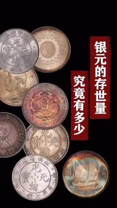 银元的存世量探讨😱😇