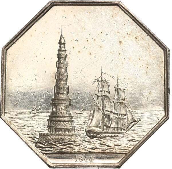 法国八角，航海币