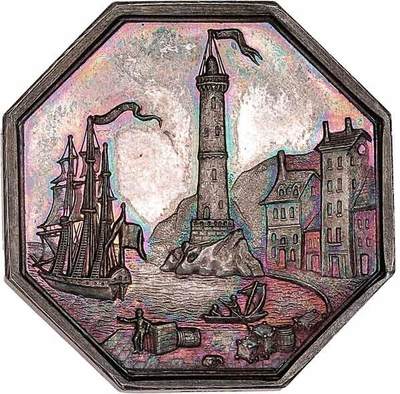 法国八角，航海币