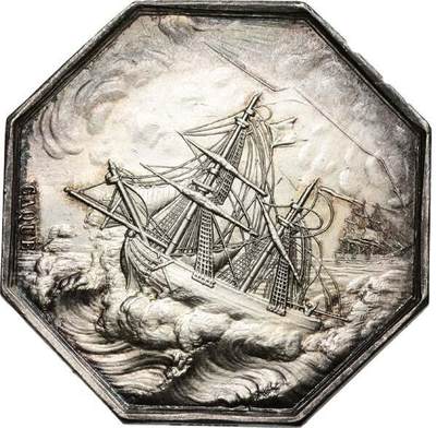 法国八角，航海币