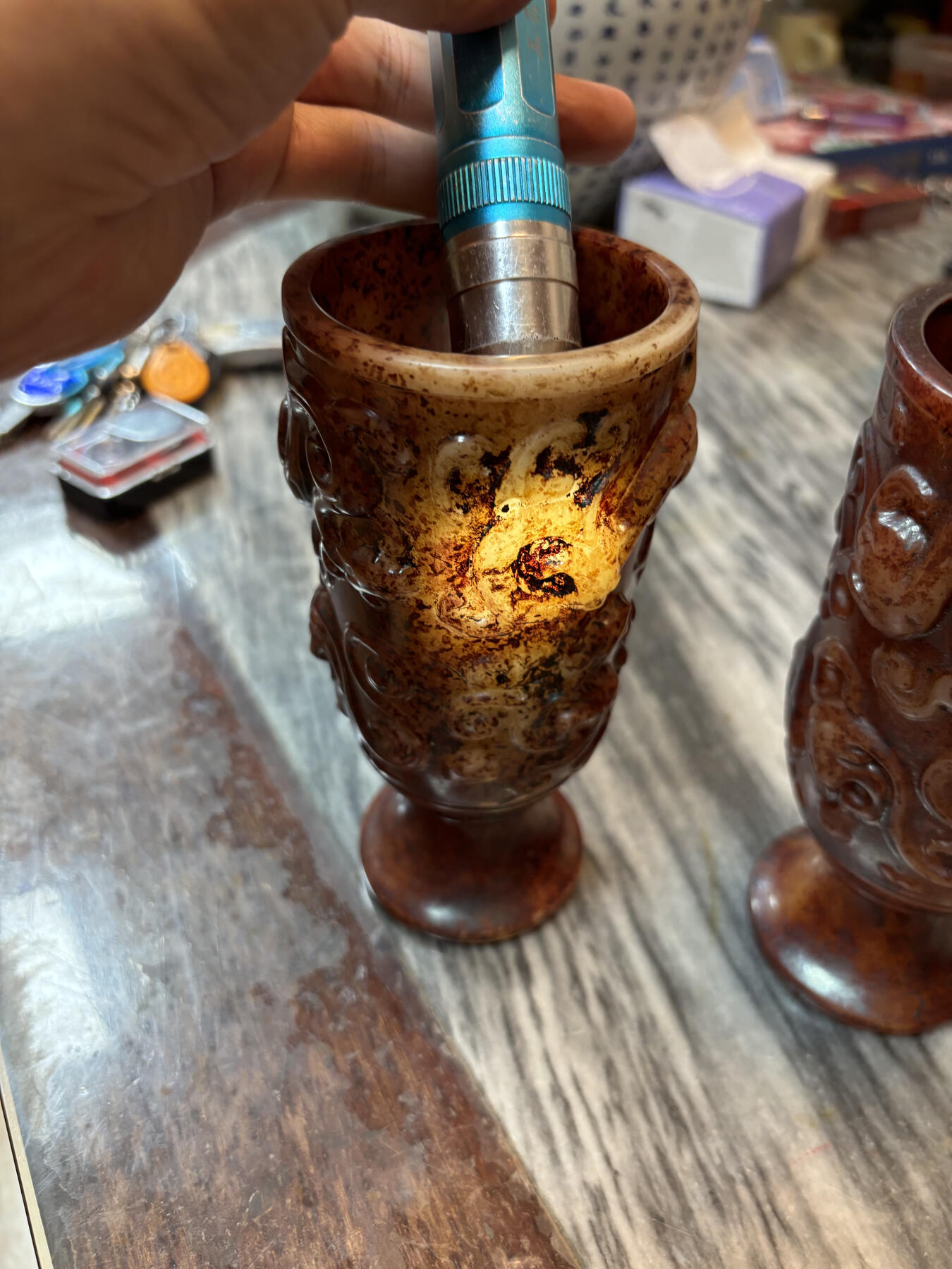 战汉龙玉杯