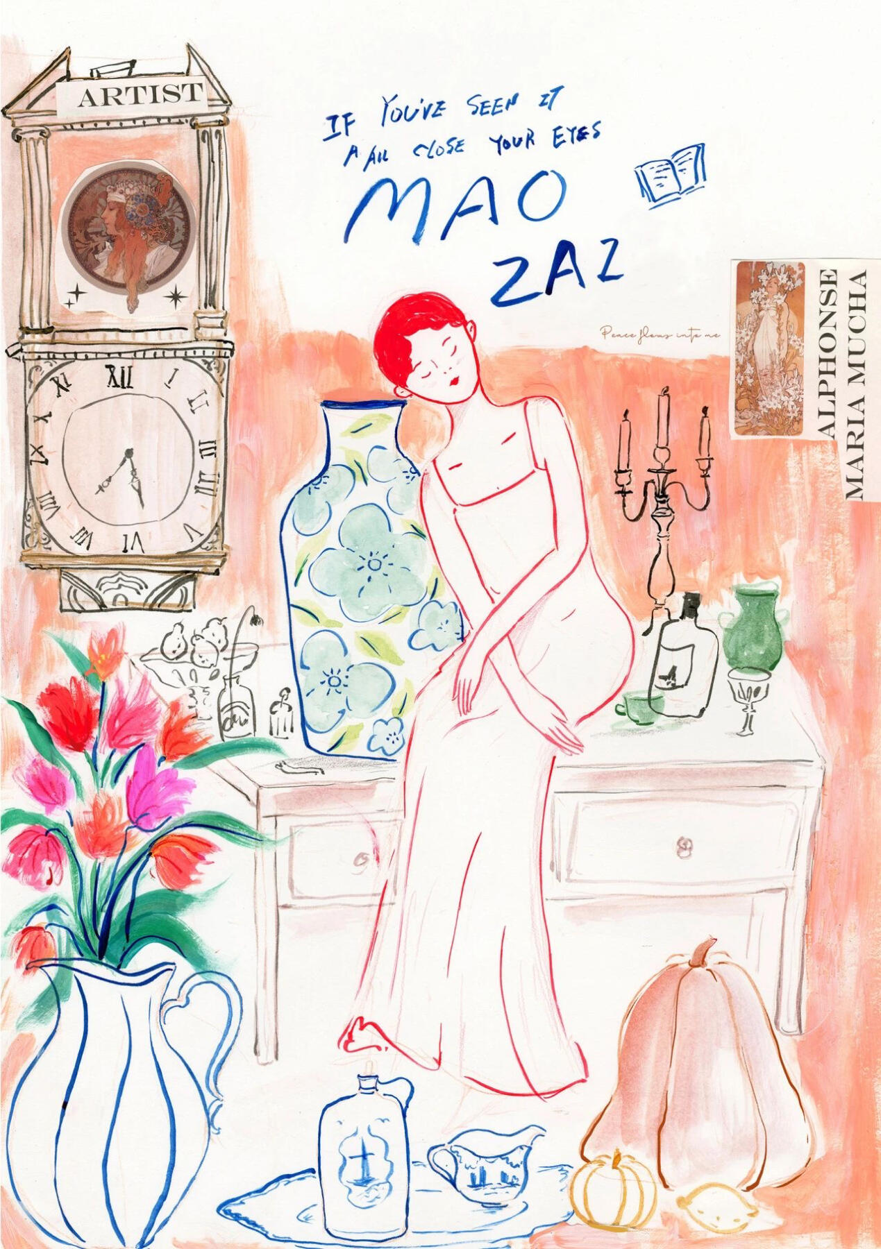 【IIF插画艺术节】参展艺术家-猫仔的艺术空间