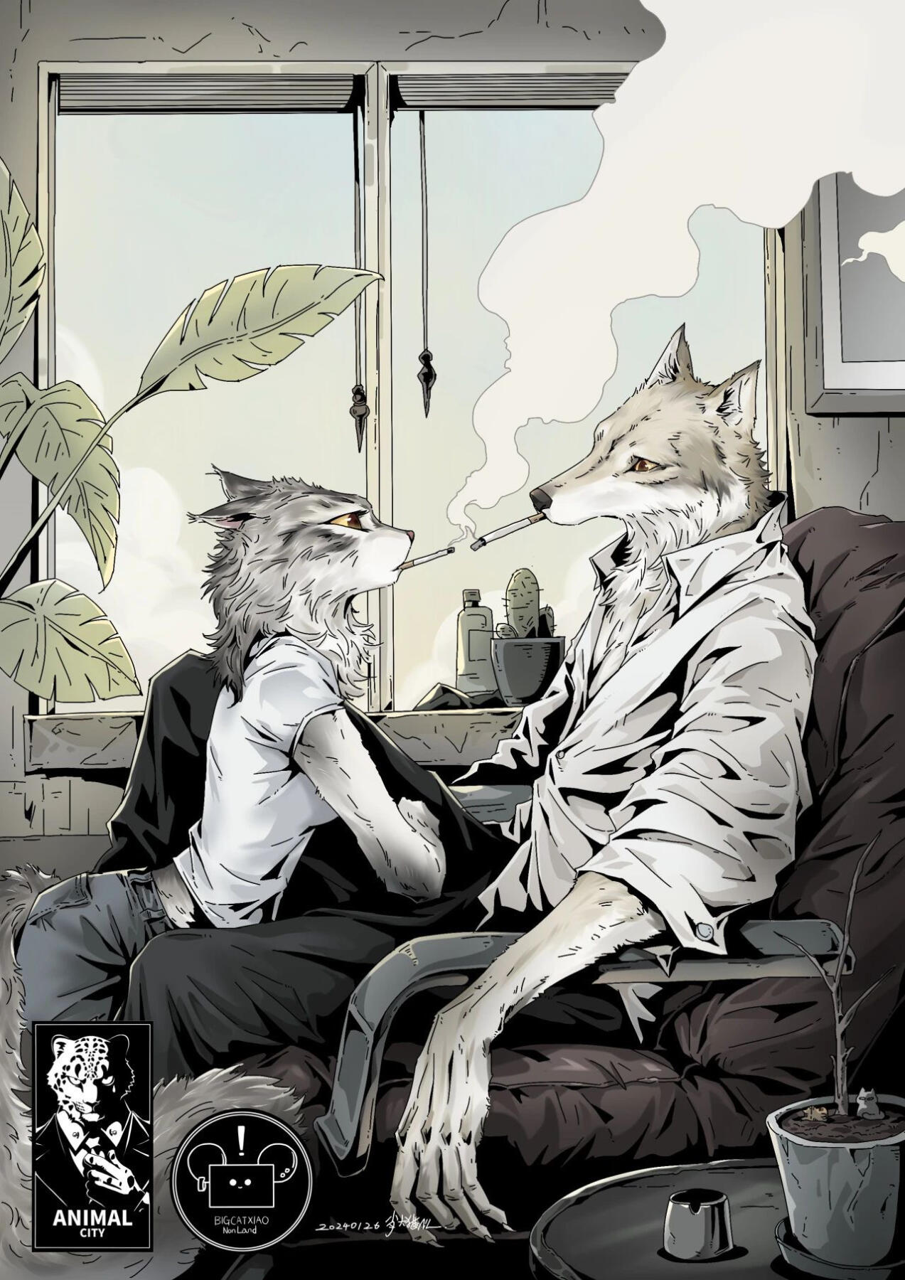 【IIF插画艺术节】参展艺术家-肖大猫NL