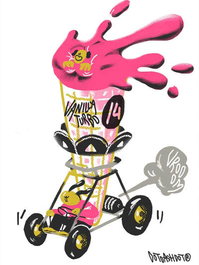 【IIF插画艺术节】参展艺术家-点横点DOTDASHDOT