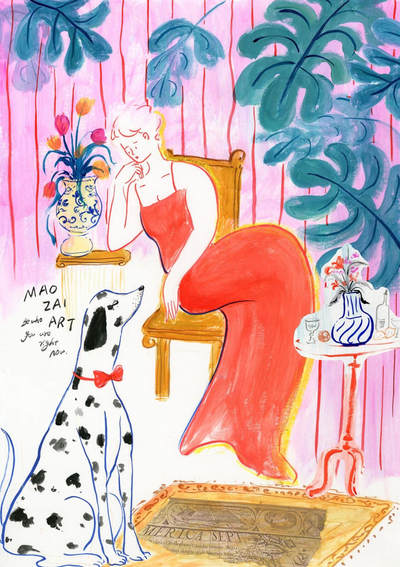 【IIF插画艺术节】参展艺术家-猫仔的艺术空间