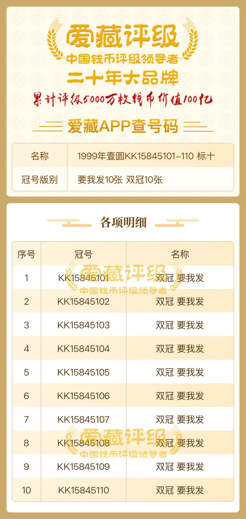 991 KK双冠158段号发现整版多处漏印错位的纸币（以图片对照为准）