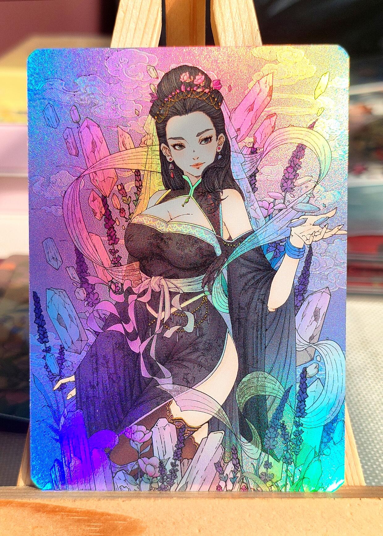 小花瓣艺术文创，中草药系列《药香2》_伤寒论原创精扣彩闪卡