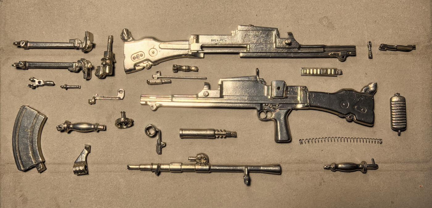 1/6全铜布仑马克1静态模型