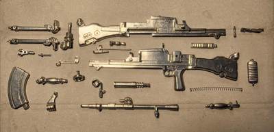 1/6全铜布仑马克1静态模型