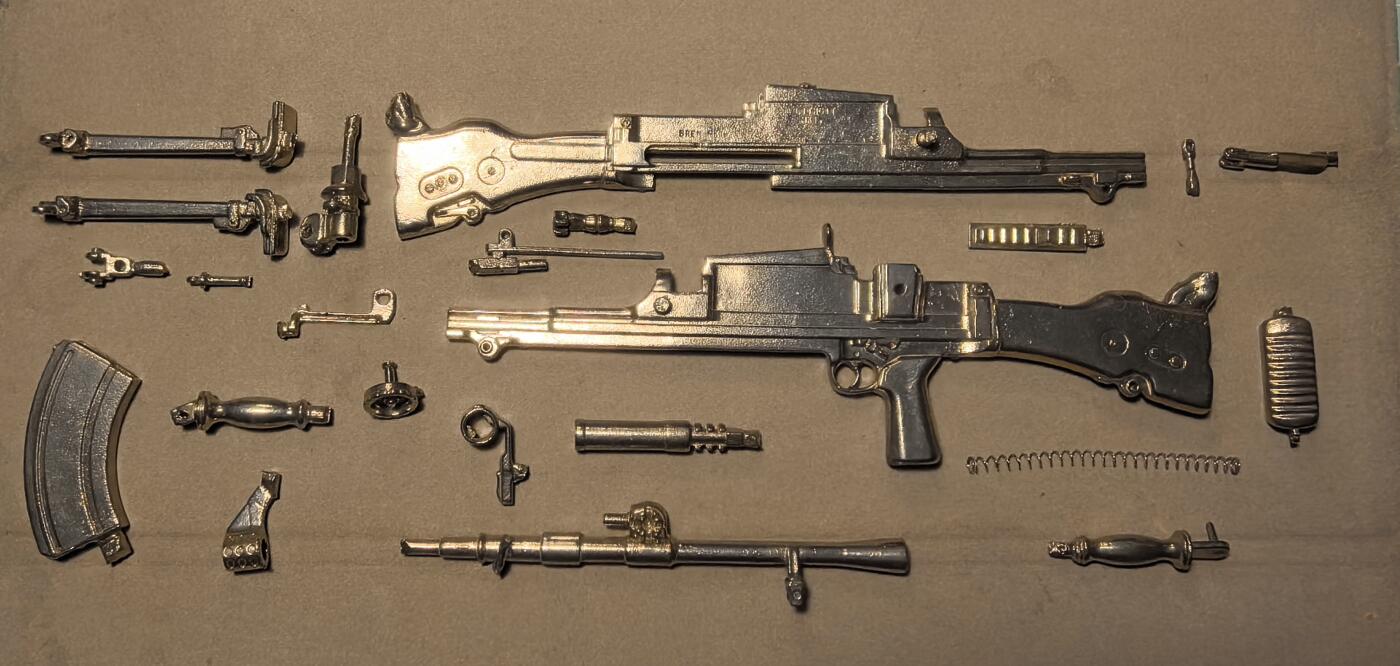 1/6全铜布仑马克1静态模型