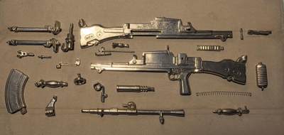 1/6全铜布仑马克1静态模型