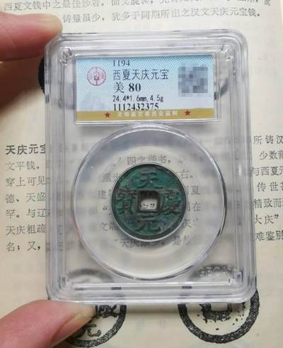 西夏 天庆元宝