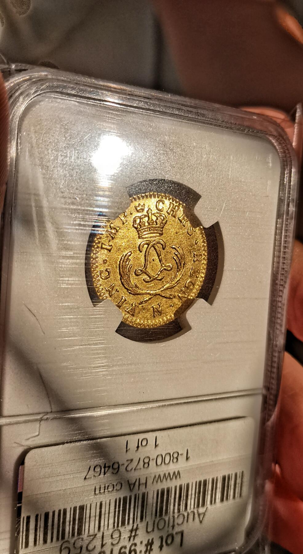 法兰西王国-1路易多尔金币