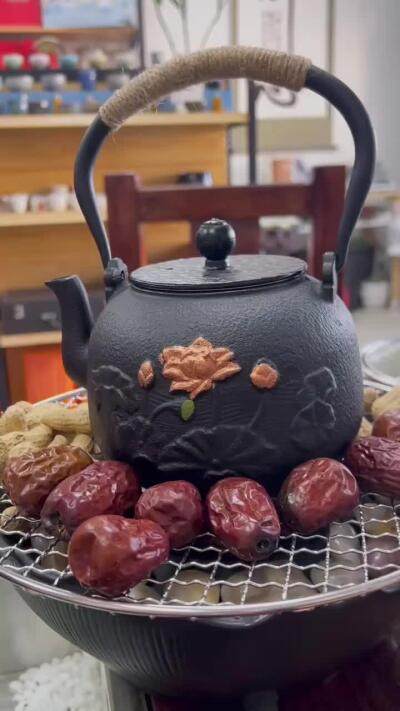 开始围炉煮茶了
