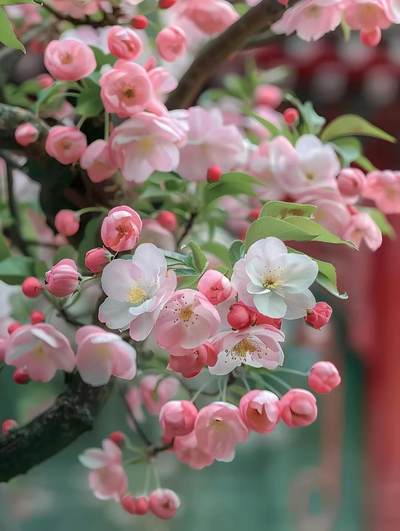 柿子与海棠