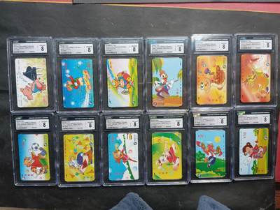 CGC美评8分生肖12枚全1000元包邮