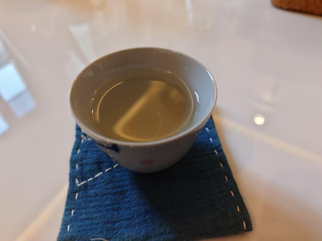喝完茶，下班