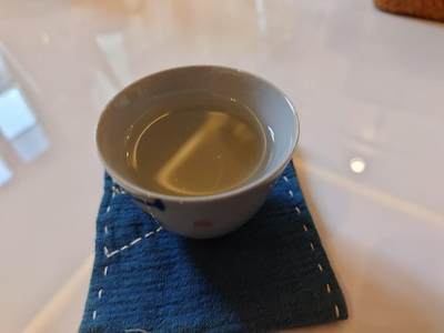 喝完茶，下班