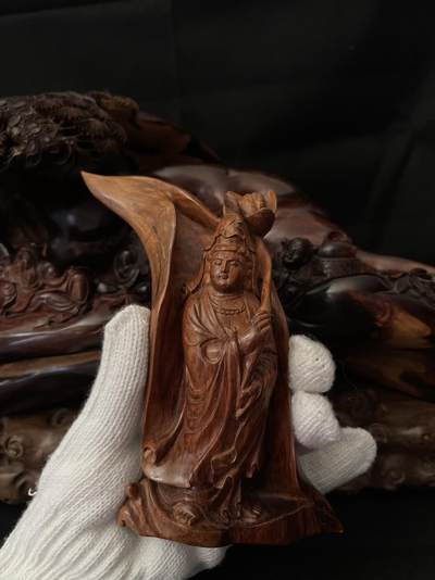 海南黄花梨—-观音