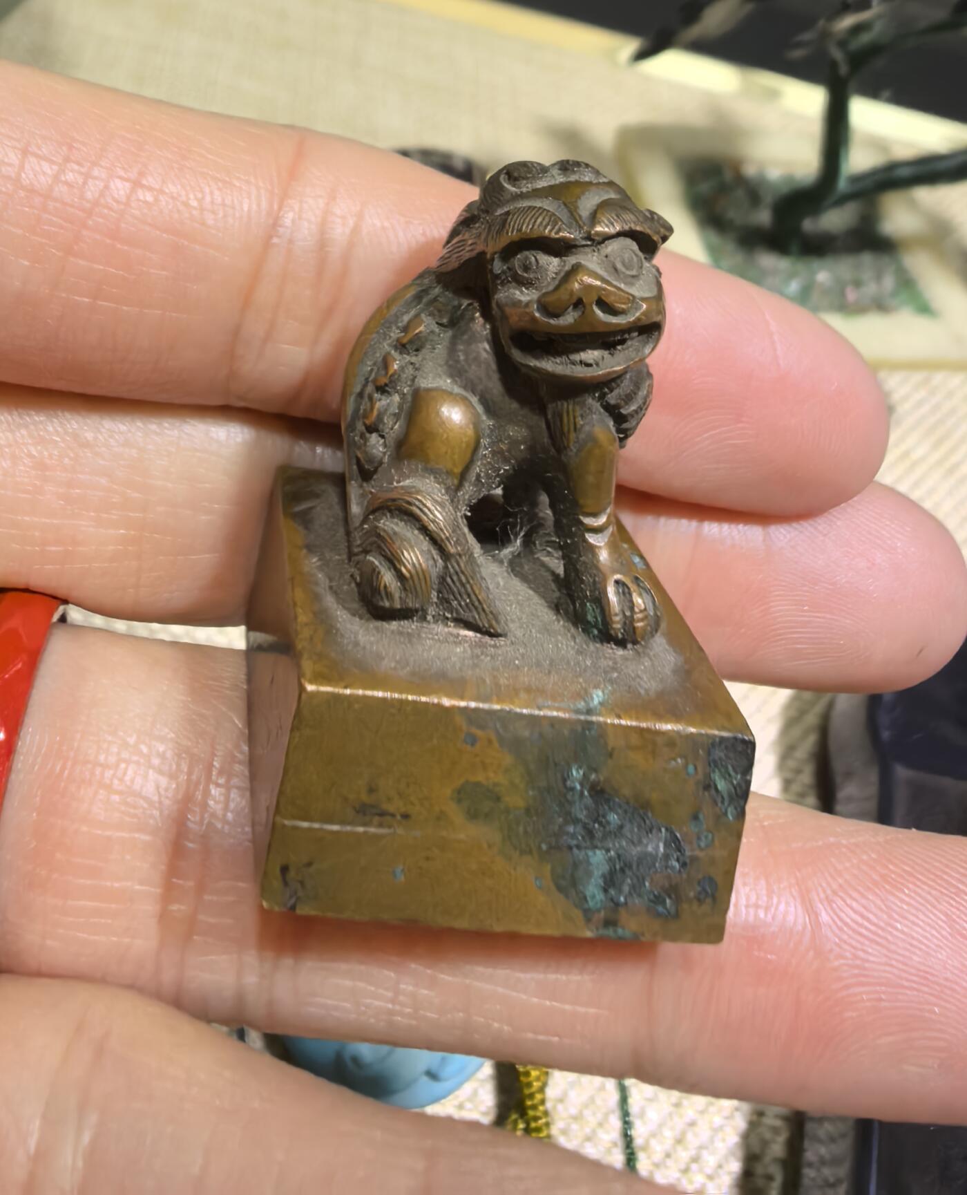 旧藏瑞兽印章全品，尺寸:高3.4宽2.2克重:65.3g