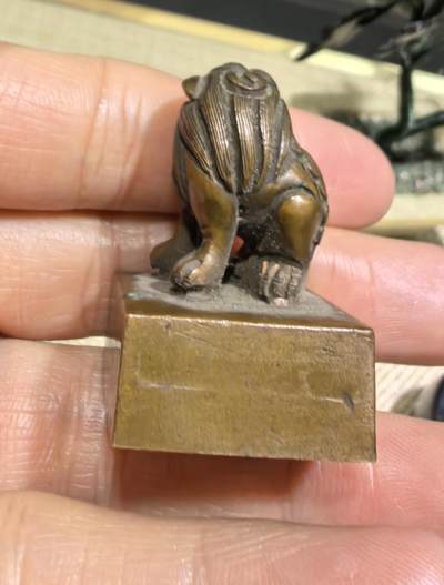 旧藏瑞兽印章全品，尺寸:高3.4宽2.2克重:65.3g