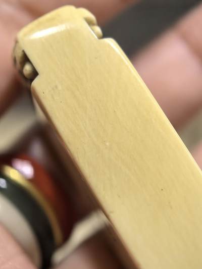 旧藏印章，全品如图，可见天然交织纹，尺寸:4.4*2.6*1.3cm克重:22.8g