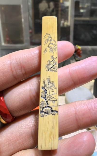 旧藏老印章，全品如图，尺寸:7.0*0.9cm克重:8.8g