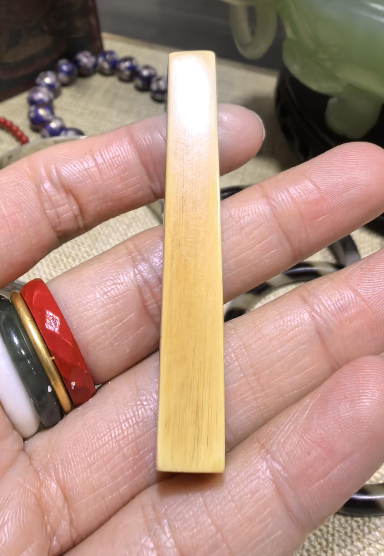 老印章，全品如图，尺寸:6.1*0.9cm克重:8g