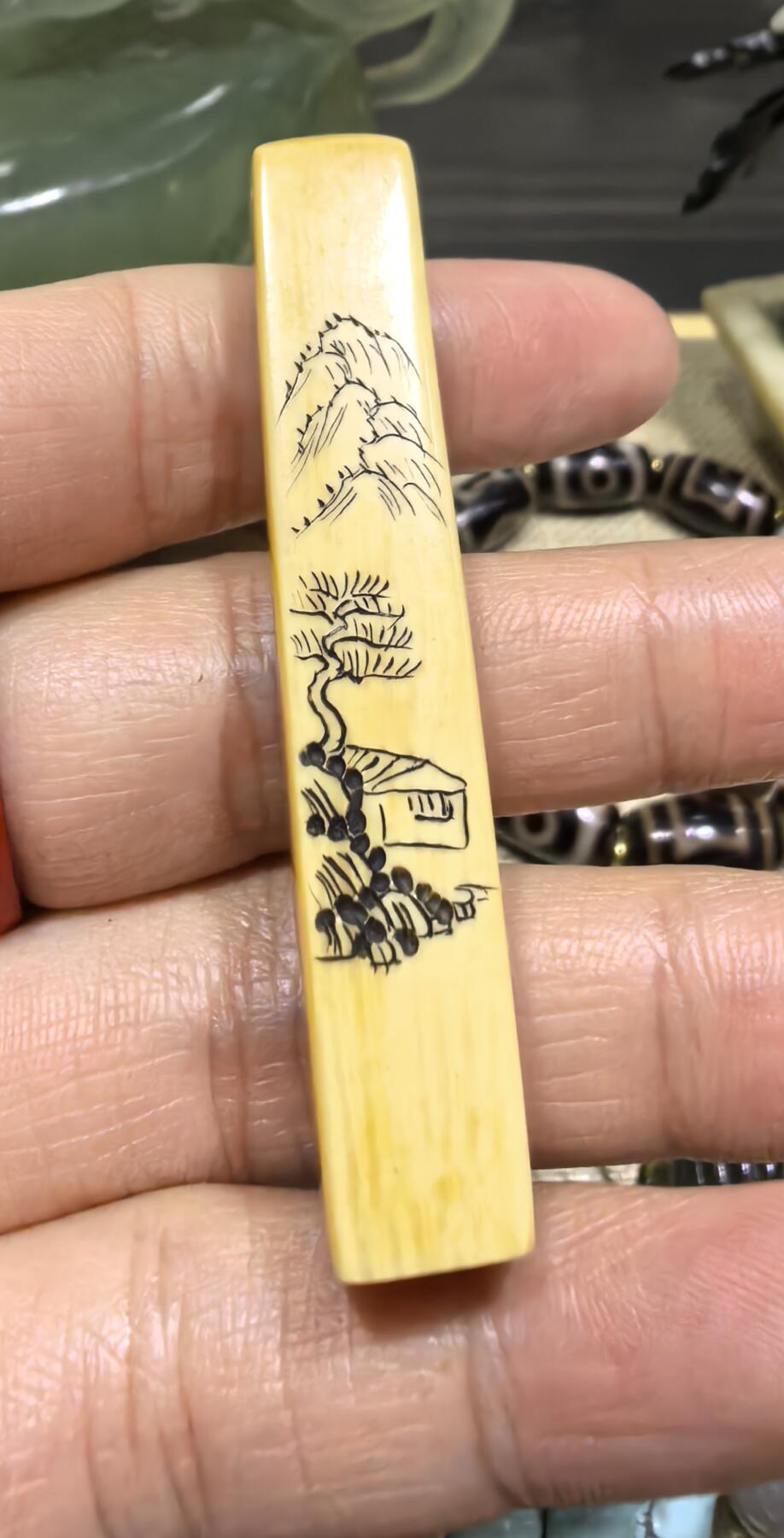旧藏老印章，全品如图，尺寸:5.7*1.0*0.9cm克重:8.8g