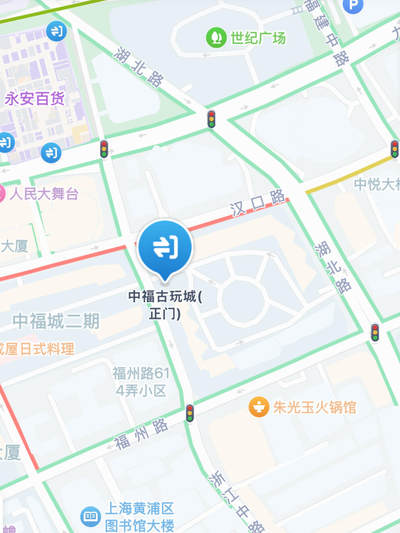举办地点-上海中福古玩城