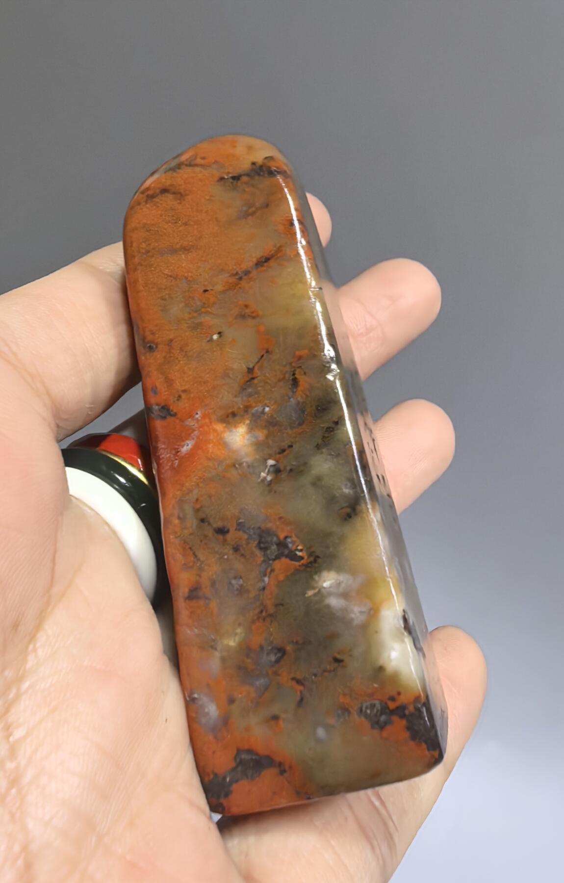 旧藏寿山石印章，全品如图，尺寸:6.6*2.2cm