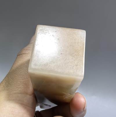 寿山石印章全品如图所示，尺寸:11.8*2.5cm